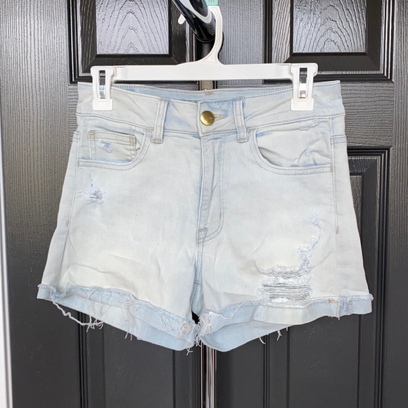 American Eagle Outfitters Pants - American Eagle Denim High Waisted Shorts Size 4